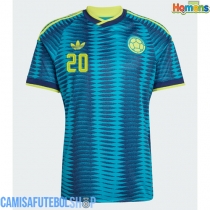 Camisa de time de futebol Colômbia Juan Fernando Quintero #20 Replicas 2º Equipamento Mundo 2026 Manga Curta